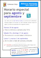 Horarios Fiestas Patronales 2025