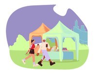 Autorización demanial 4 Barras y 2 Foodtruck - Fiesta fin de exámenes (14 de junio)