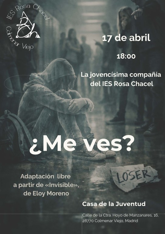 CARTEL¿Mes ves_La jovencísima compañía del IES Rosa Chacel_cartel de Dylan.jpg