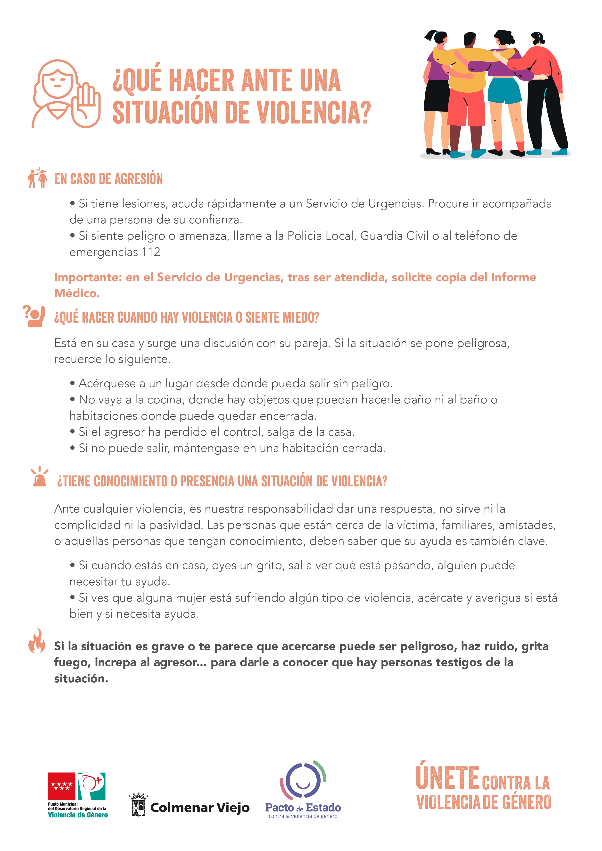 Qué hacer ante una agresión