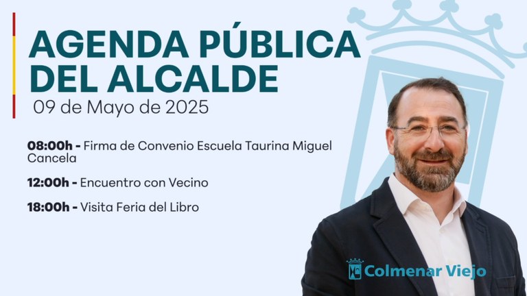 Agenda Pública del 9 de Mayo del 2025