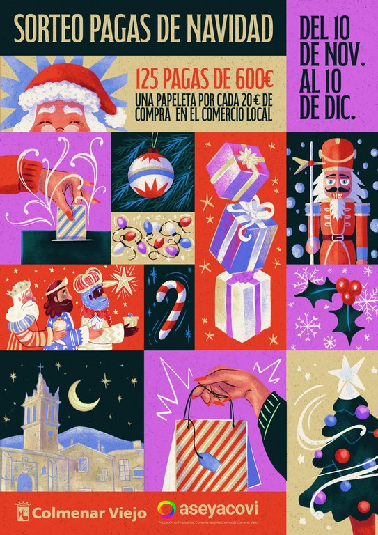 Ampliar 'Arranca la campaña ‘Pagas de Navidad’ del comercio local de Colmenar Viejo'