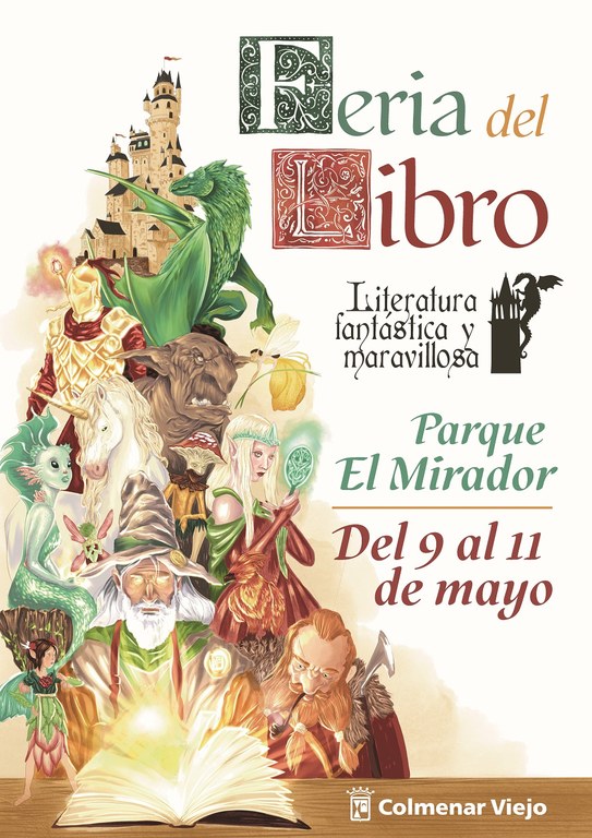 Ampliar 'Colmenar Viejo celebra la Feria del Libro del 9 al 11 de mayo'