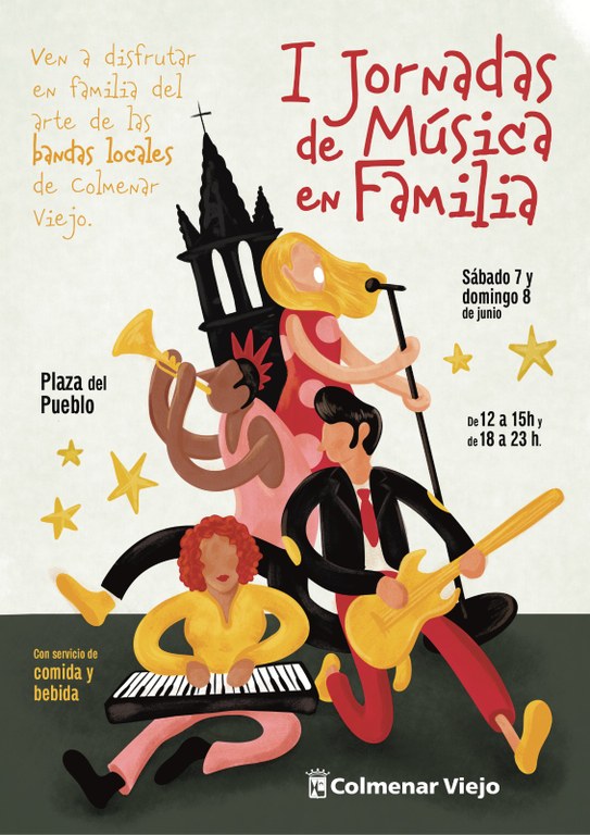 Ampliar 'Colmenar Viejo celebra un fin de semana de música en familia con la actuación de grupos locales'