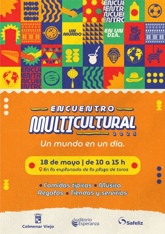 Ampliar 'Colmenar Viejo celebrará el 18 de mayo el primer Encuentro Multicultural'