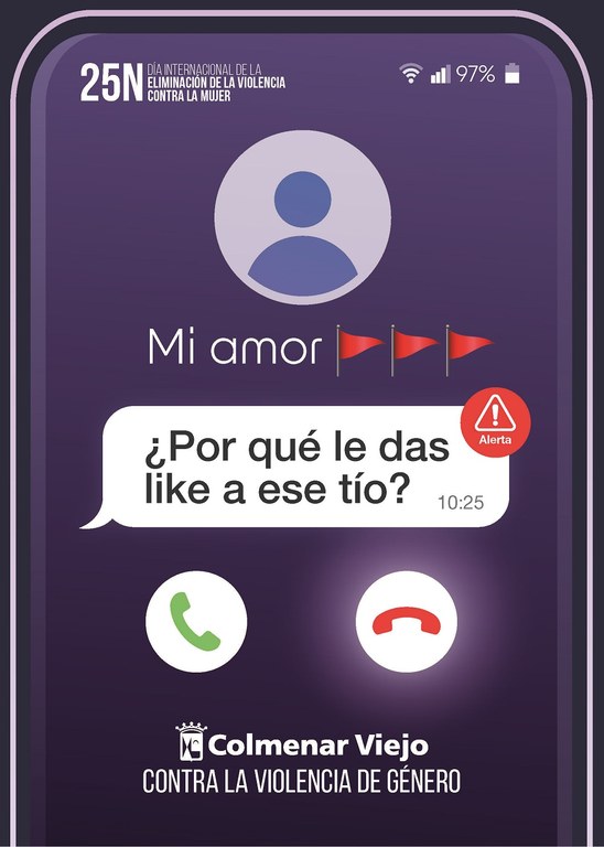 Ampliar 'Colmenar Viejo conmemora el Día Internacional de la Eliminación de la Violencia Contra las Mujeres'