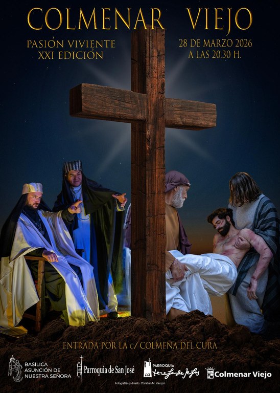 Ampliar 'Colmenar Viejo escenifica la Pasión, Muerte y Resurrección de Cristo'