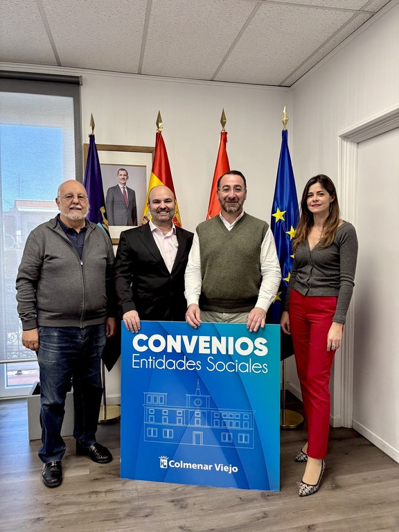 Ampliar 'El Ayuntamiento de Colmenar Viejo firma un nuevo convenio con ASPRODICO'