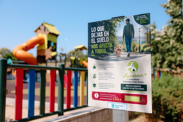 Ampliar 'El Ayuntamiento pone en marcha una actuación para reducir los excrementos caninos en la vía pública y mejorar la convivencia ciudadana'