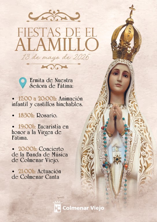 Ampliar 'El barrio de El Alamillo celebrará el 13 de mayo sus fiestas en honor a la Virgen de Fátima'
