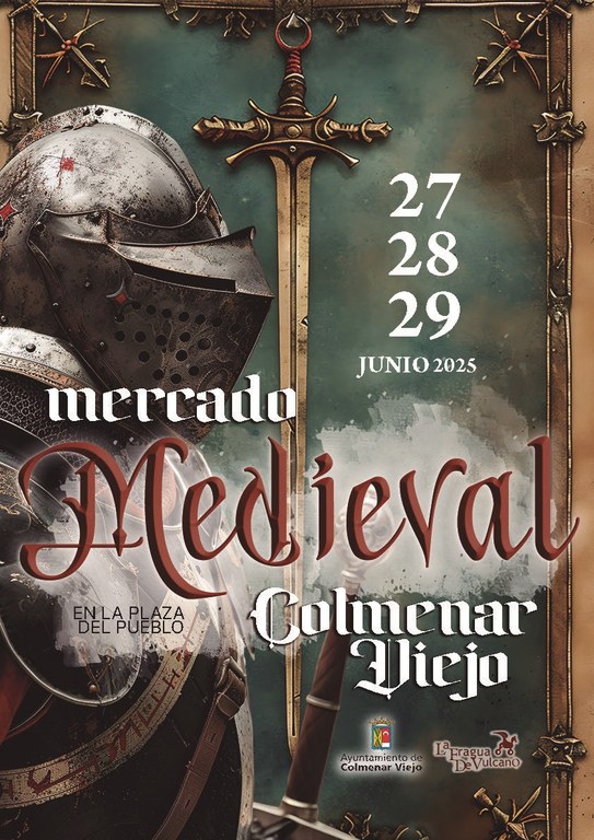 Ampliar 'El Mercado Medieval abrirá sus puertas en la Plaza del Pueblo y los alrededores de la Basílica del 27 al 29 de junio'