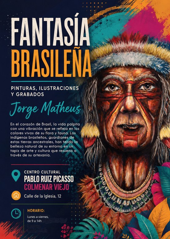 Ampliar 'Exposiciones del Centro Cultural ‘Picasso’ en julio: ‘Fantasía brasileña’ y ‘Paisajes cercanos’'