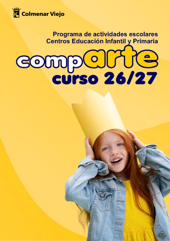 Ampliar 'La Casa de la Juventud de Colmenar Viejo presenta el programa Comparte 2026-2027 de actividades escolares en los centros de Educación Infantil y Primaria'