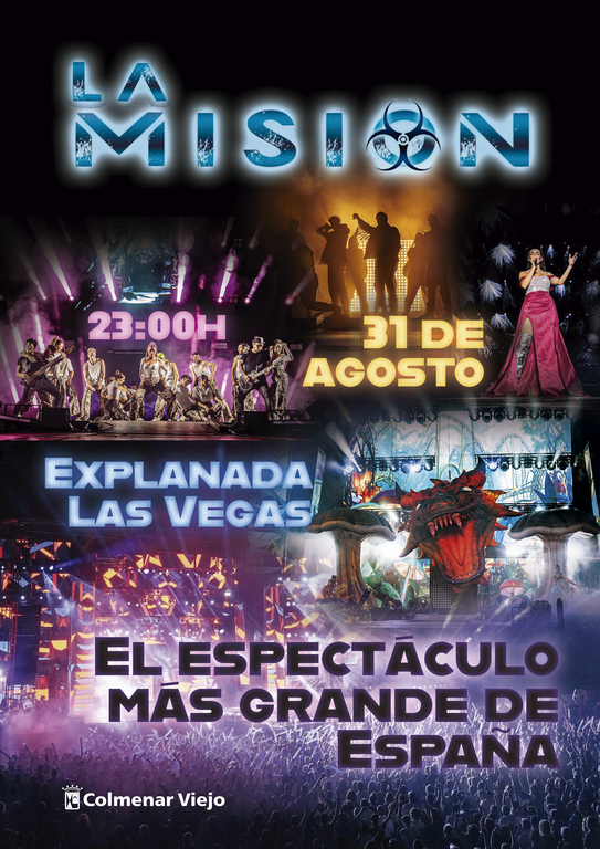 Ampliar 'La Orquesta ‘La Misión’ llega a Colmenar Viejo en las fiestas patronales, el espectáculo más grande de España'