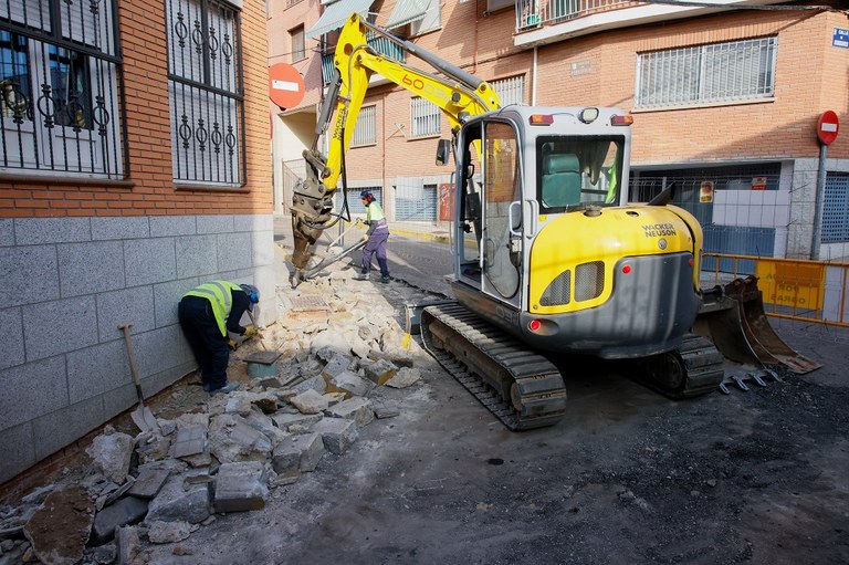 Ampliar 'Se inician las obras de renovación integral de las calles Cadena, Hondorrio, Travesía de Hondorrio y Torrera'