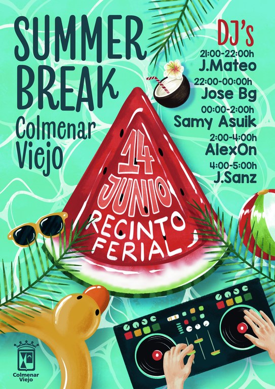 Ampliar 'Summer Break, una fiesta para celebrar el final de los exámenes y el inicio de las vacaciones'