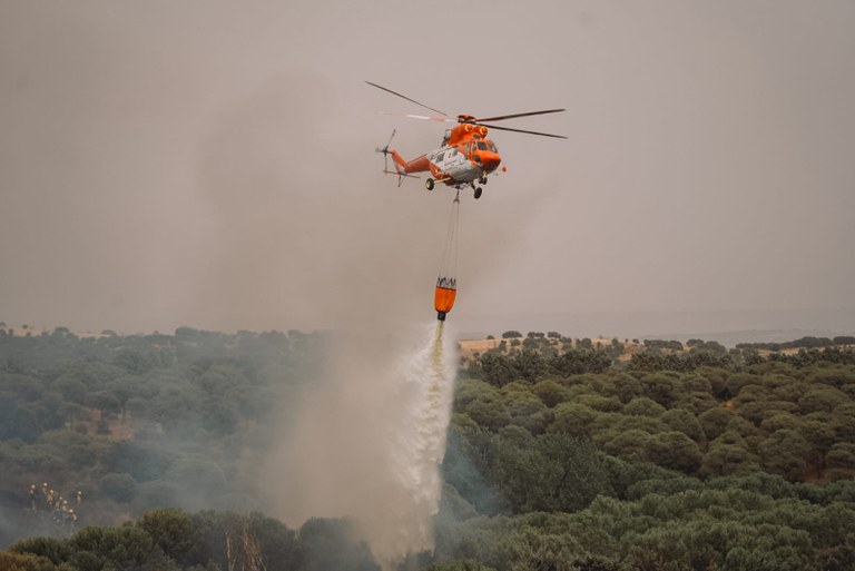 Ampliar 'Última hora del incendio forestal en Colmenar Viejo'