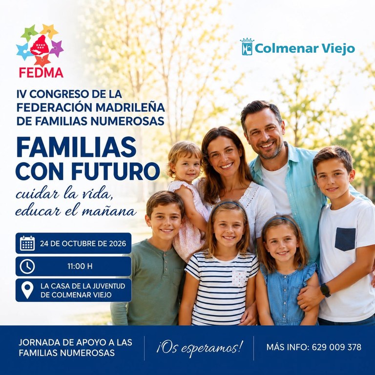 Ampliar 'Un congreso para apoyar y orientar a las familias numerosas en sus retos diarios'