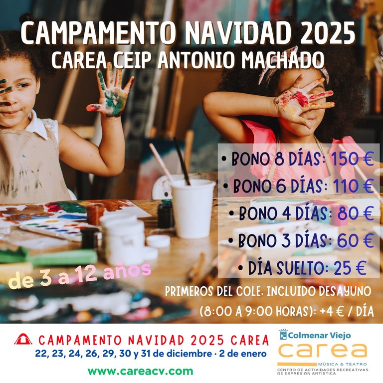 Ampliar 'Unas Navidades con arte y música en CAREA para facilitar la conciliación familiar'