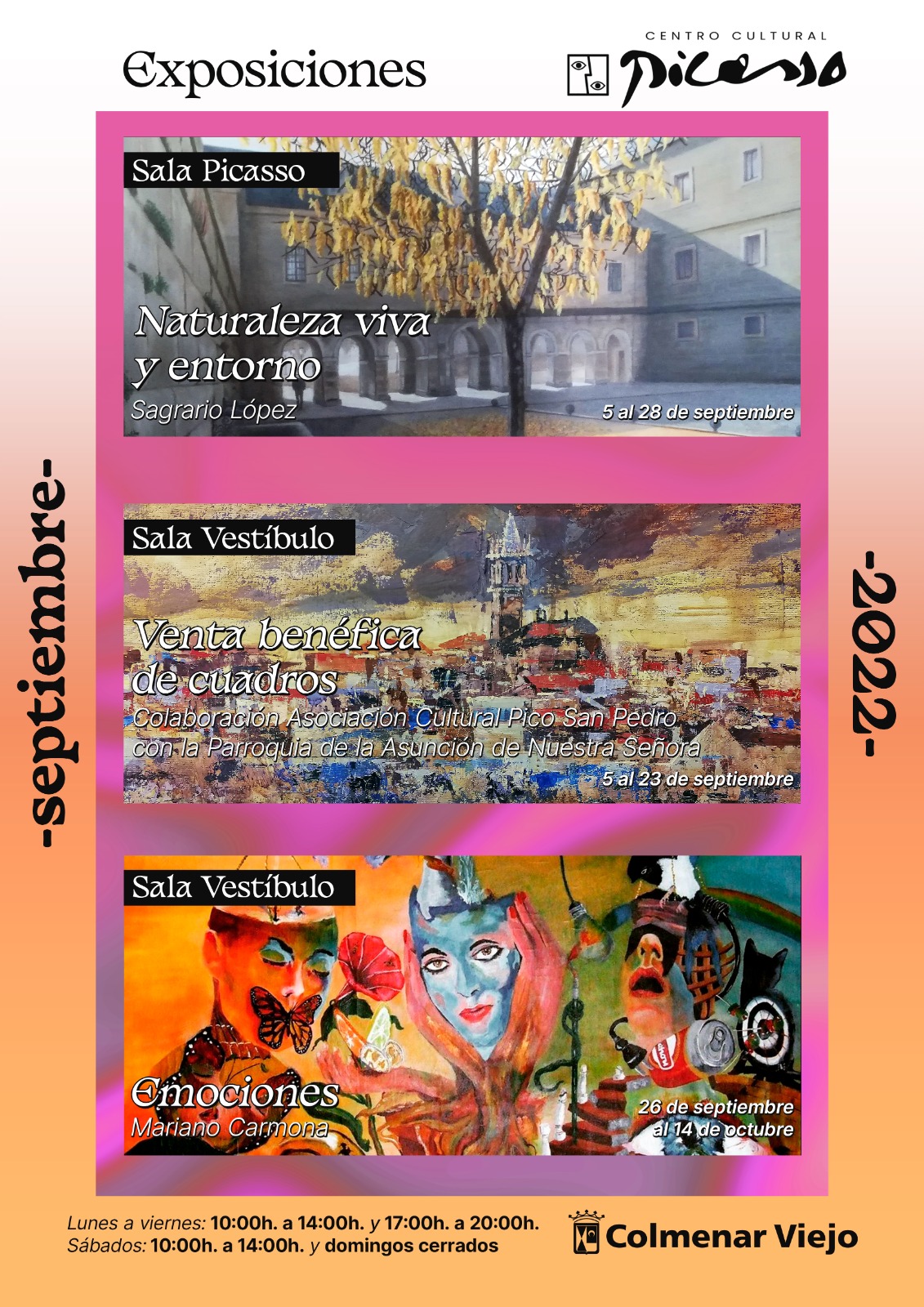 Cartel expos septiembre Picasso
