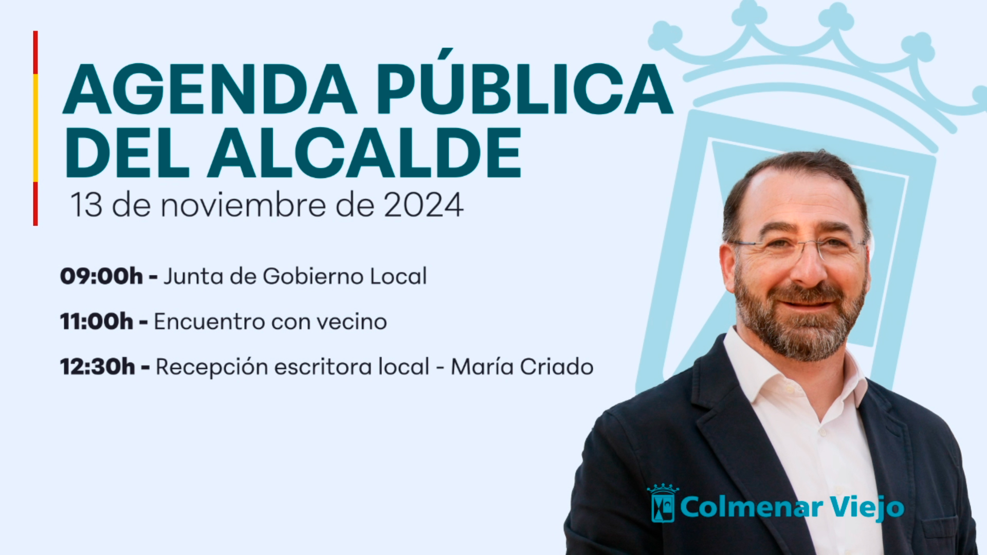 3Agenda Alcalde 13 de Noviembre