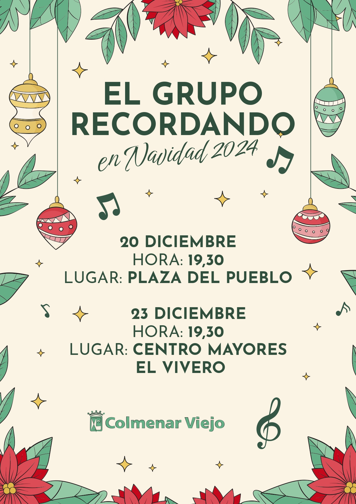 NdP Coro Recordando cartel