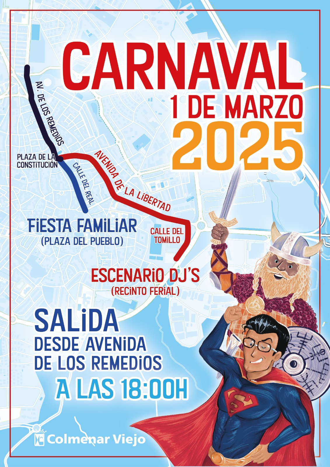 NdP Carnaval2025 recorrido