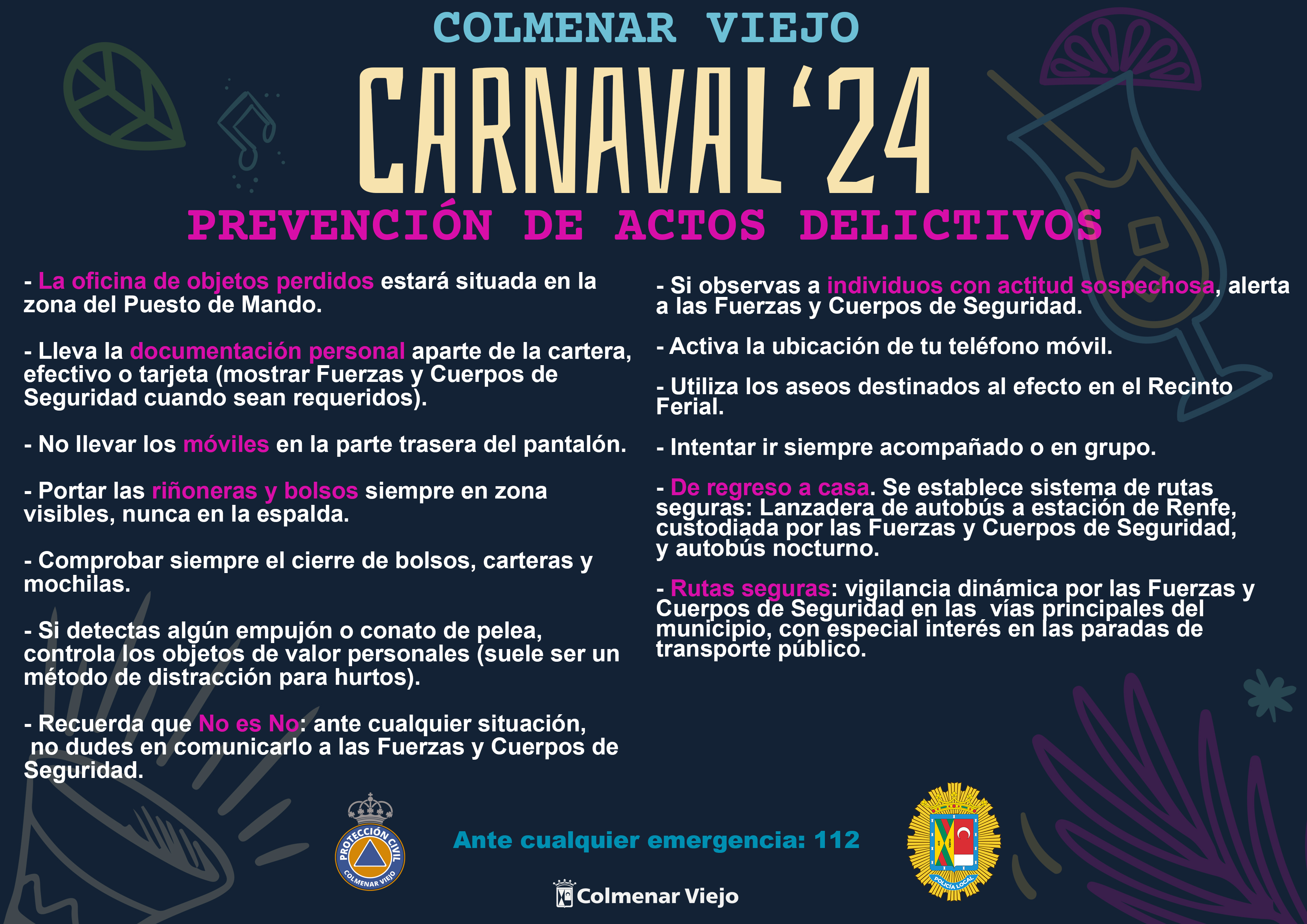 Carnaval 2024 PREVENCIÓN