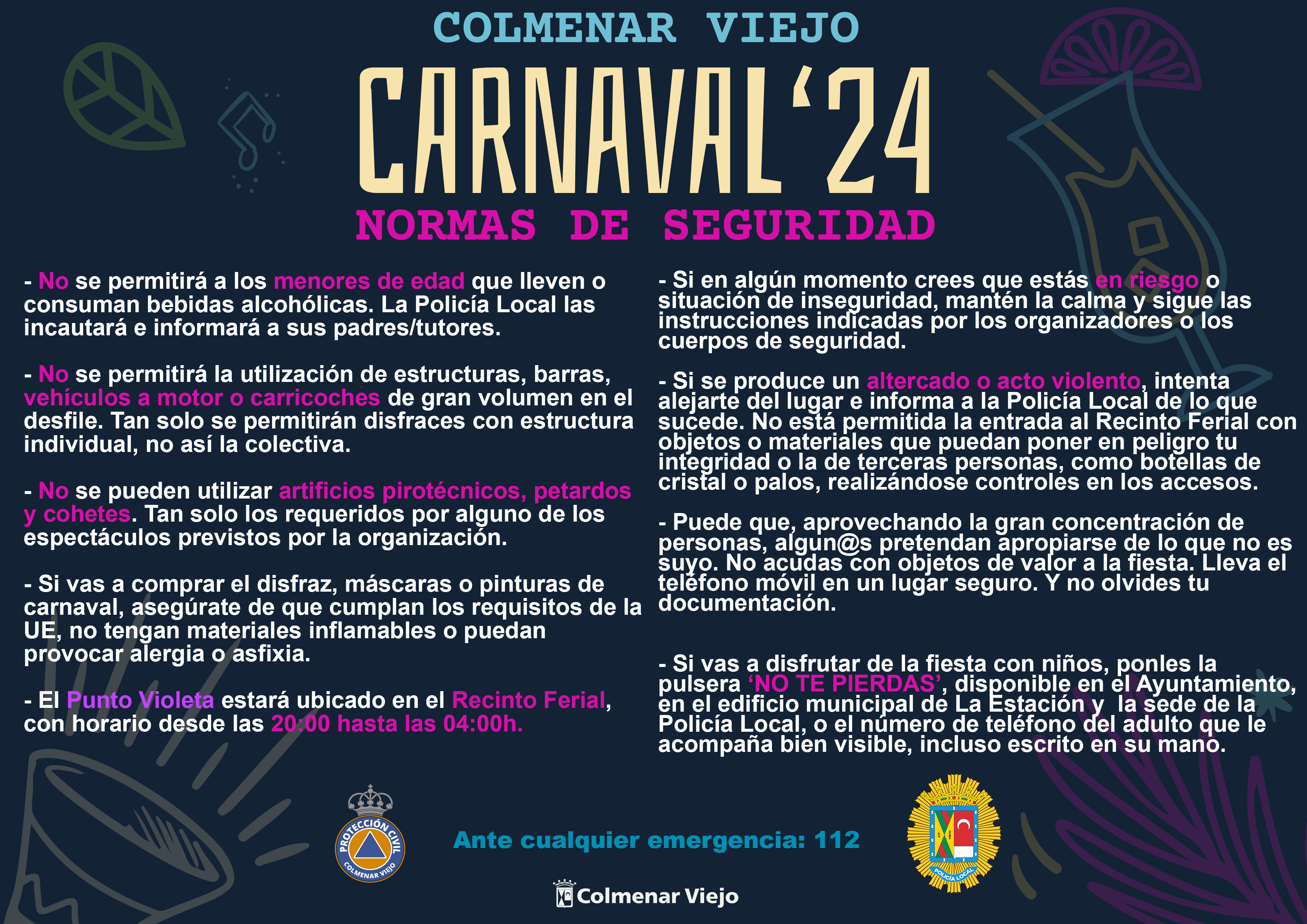 Carnaval 2024 SEGURIDAD