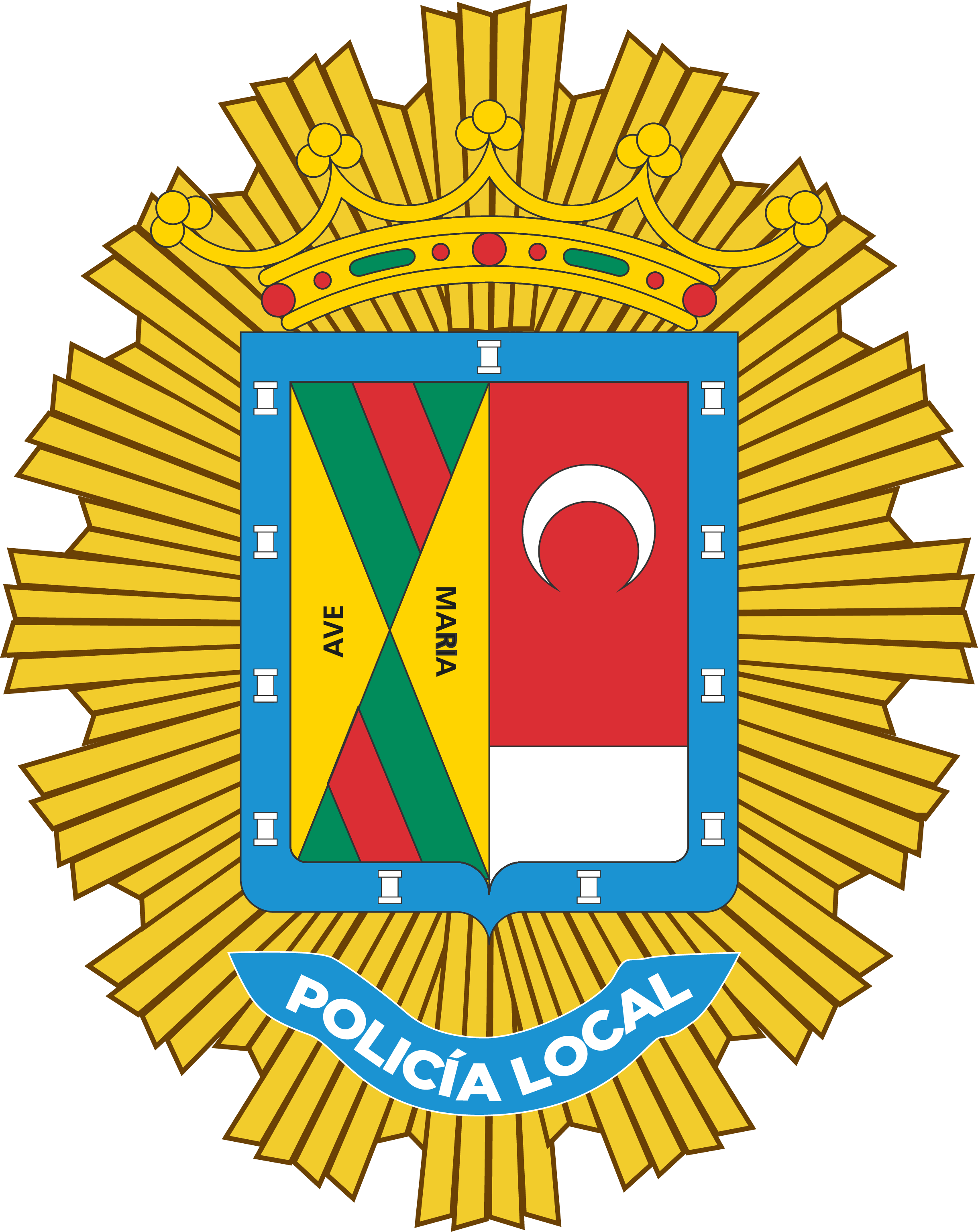 Escudo Policía Local PNG